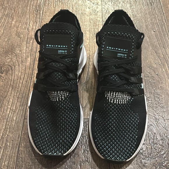 Adidas Equipment ADV / 91-16 Black/Aqua Sea Foam - Picture 4 of 8